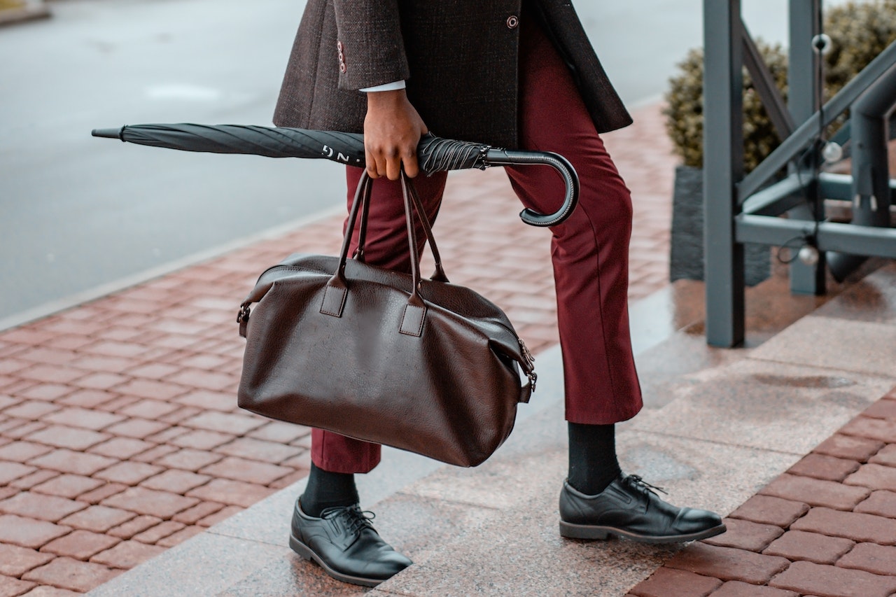 New: Leather Duffel Bag